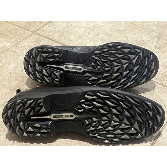 FootJoy DryJoys Premiere Black Leather Spikeless Golf Shoe 53988 10.5 EXTRA WIDE - Picture 6 of 11